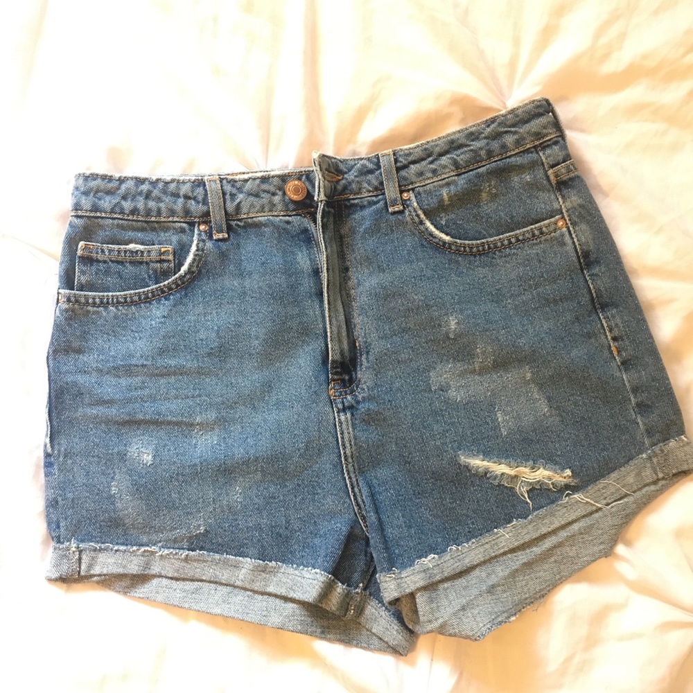 F21 high waisted shorts